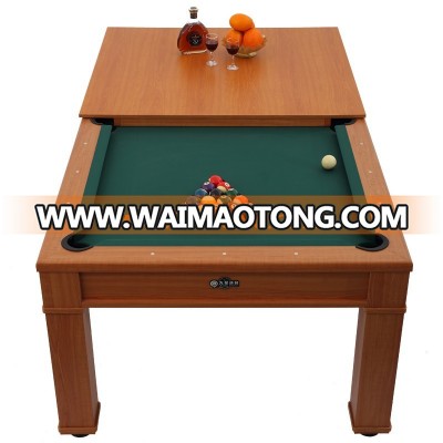 7ft superior dining pool table and dinner table combo multi function billiard table