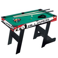 120cm MDF  indoor pool table billiard for selling XJ8818-4