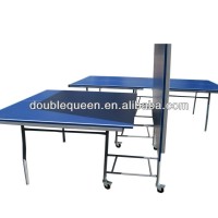 2016 MDF indoor ping pong table with wheels